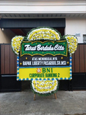 Papan Bunga Duka di Belalau Ii