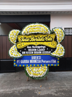 Papan Bunga Duka di Belalau Ii