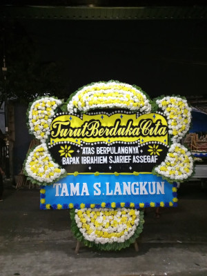 Papan Bunga Duka di Belalau Ii
