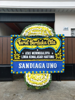 Papan Bunga Duka di Belalau Ii